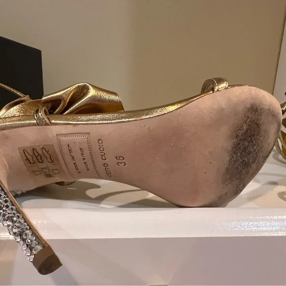 DSQUARED CRYSTAL TACCOHEELS - Picture 3 of 6